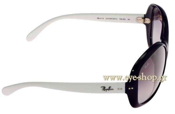 RAYBAN 4113 JACKIE OHH II 766/8G Sunglasses Women | Eye-Shop