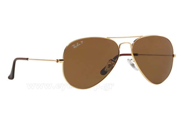 Rayban 3025-Aviator 001/57 size 62 Sunglasses Price: 155,98