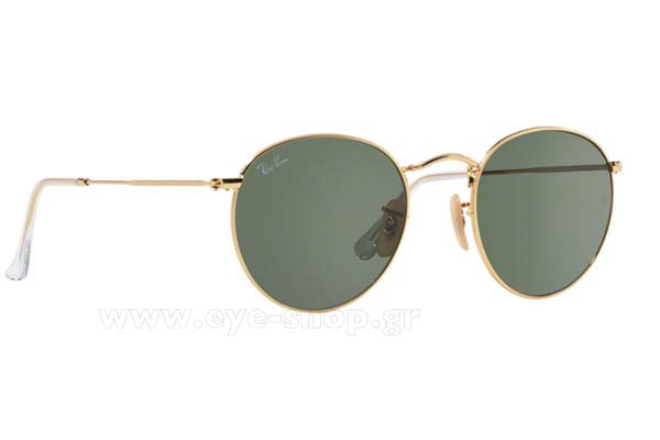 Rayban 3447-ROUND-METAL 001 size 50 Sunglasses Price: 94,99