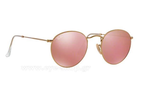 Rayban 3447-ROUND-METAL 112/Z2 size 50 Sunglasses Price: 108,53