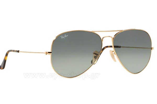 Rayban 3025-Aviator 181/71 size 58 Sunglasses Price: 121,25