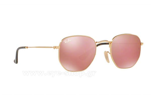Rayban 3548N 001/Z2 Hexagonal size 51 Sunglasses Price: 102,59