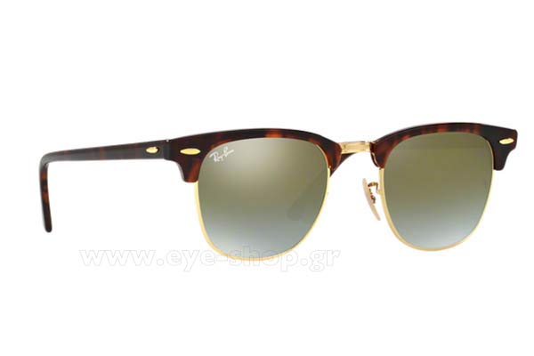 Rayban 3016-Clubmaster 990/9J size 51 Sunglasses Price: 123,44