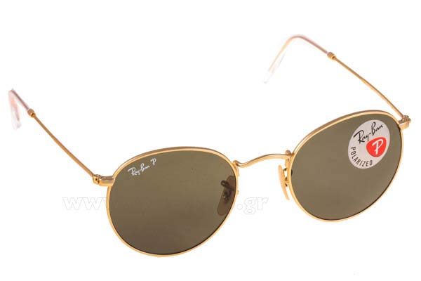 Rayban 3447-ROUND-METAL 112/58 size 50 Sunglasses Price: 149,89