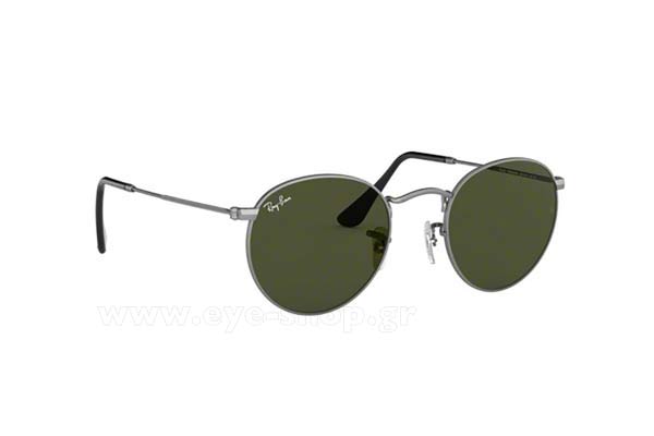 Rayban 3447-ROUND-METAL 029 size 53 Sunglasses Price: 105,61
