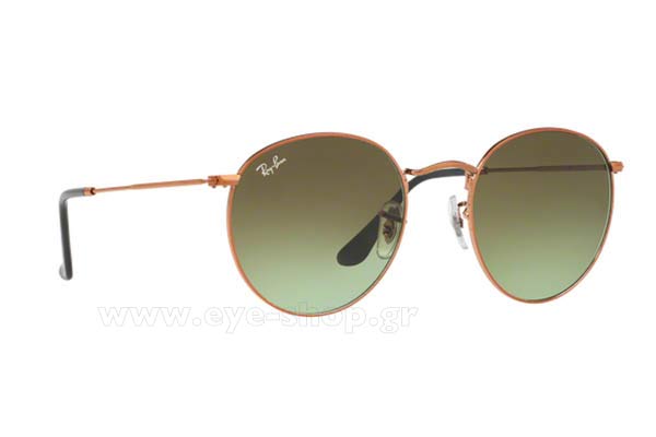 Rayban 3447-ROUND-METAL 9002A6 size 53 Sunglasses Price: 104,99
