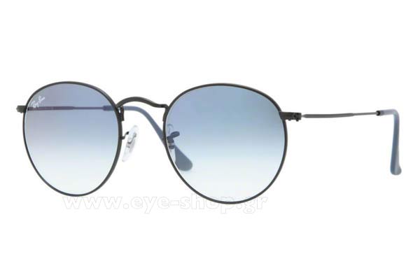 Rayban 3447-ROUND-METAL 006/3F size 50 Sunglasses Price: 124,98