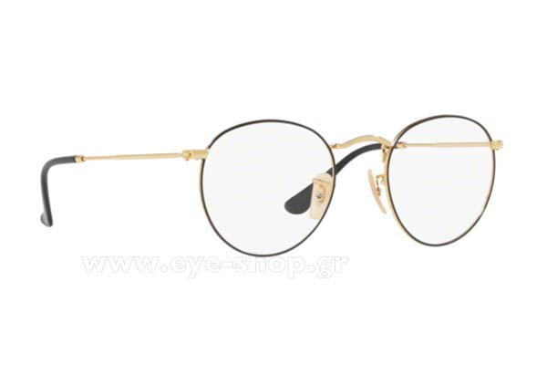 Rayban 3447V ROUND METAL 2991 size 50 Eyewear Price: 89,99