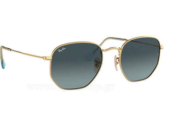 Rayban 3548N 91233M Hexagonal size 54 Sunglasses Price: 111,98