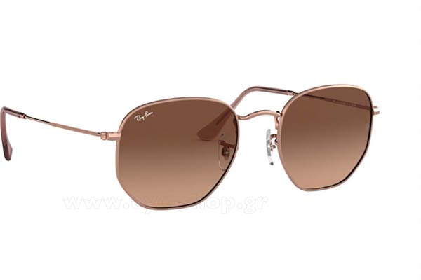 Rayban 3548N 9069A5 Hexagonal size 54 Sunglasses Price: 123,99