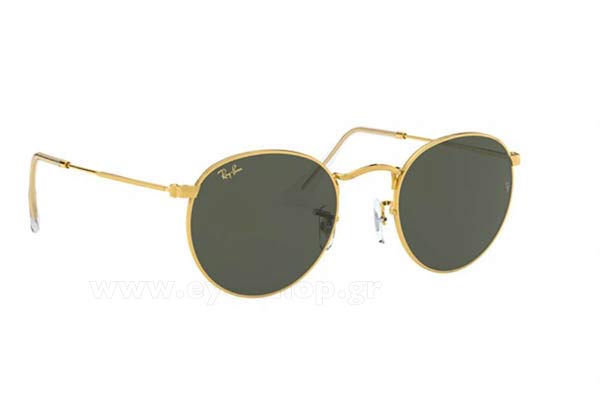 Rayban 3447-ROUND-METAL 919631 size 50 Sunglasses Price: 108,99