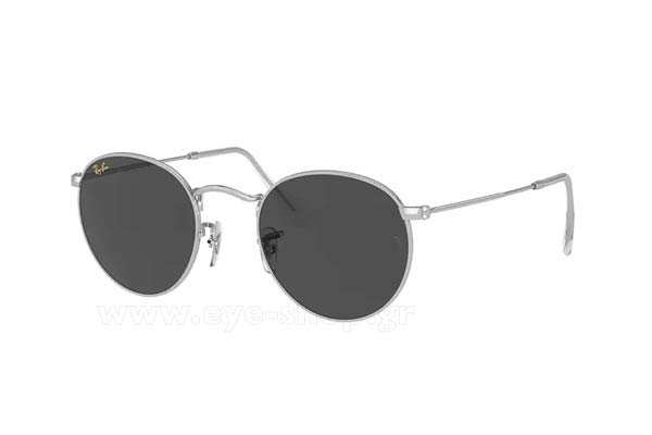 Rayban 3447-ROUND-METAL 9198B1 size 50 Sunglasses Price: 133,70