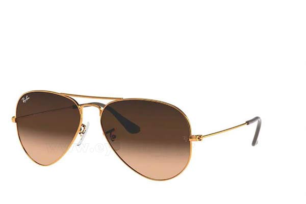 Rayban 3025-Aviator 9001A5 size 55 Sunglasses Price: 96,99