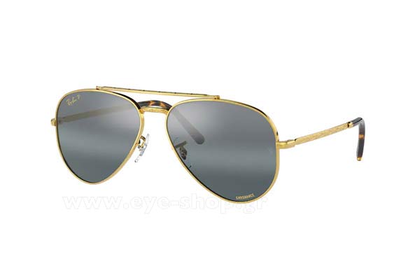 Rayban 3625-NEW-AVIATOR 9196G6 size 58 Sunglasses Price: 177,93