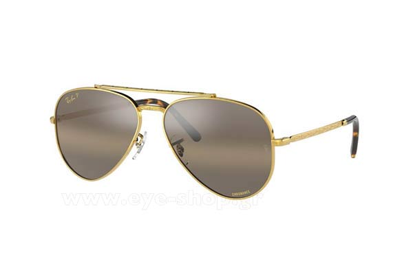 Rayban 3625-NEW-AVIATOR 9196G5 size 62 Sunglasses Price: 177,46