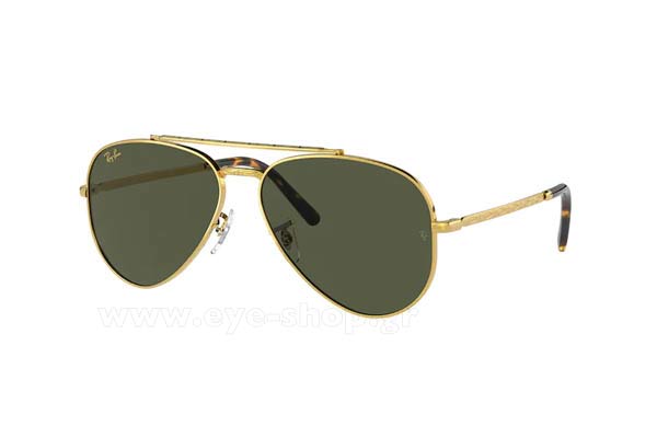 Rayban 3625-NEW-AVIATOR 919631 size 58 Sunglasses Price: 112,49