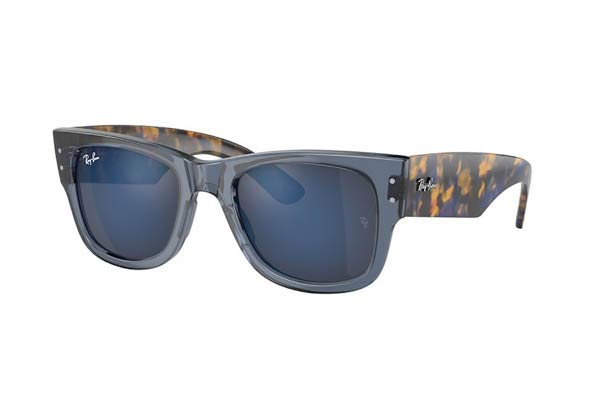 Rayban 0840S-MEGA-WAYFARER 6638O4 size 51 Sunglasses Price: 143,93