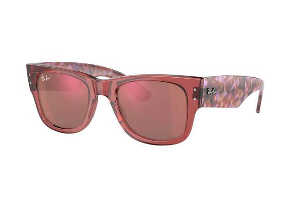 Rayban 0840S-MEGA-WAYFARER 66372K size 51 Sunglasses Price: 145,58