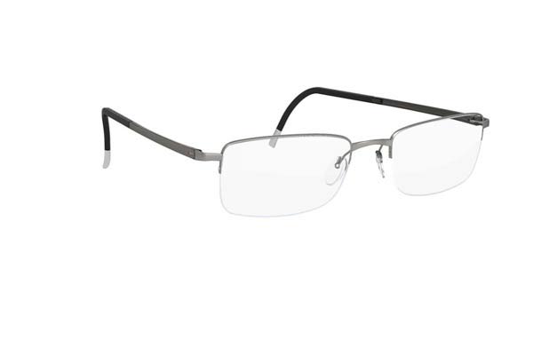 Silhouette 5428 6081 Metallic Silver Grey size 53 Eyewear Price: 299,00