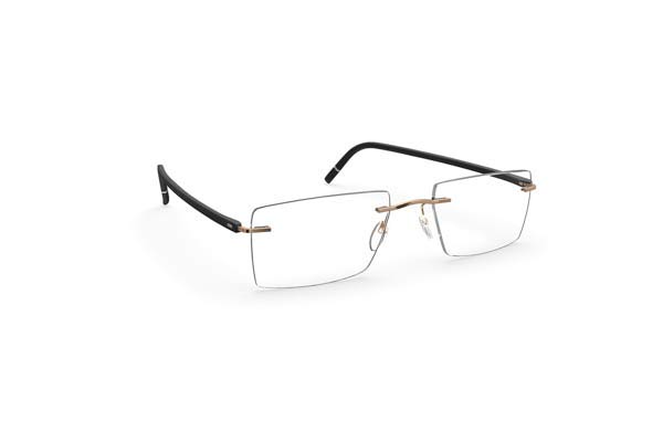 Silhouette 5567 MB The Wave 7630 Gold Black size 55 Eyewear Price: 290,00