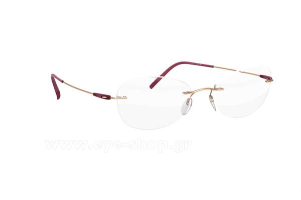 Silhouette 5500 BA 3530 Rose Gold  Raspberry size 51 Eyewear Price: 206,50