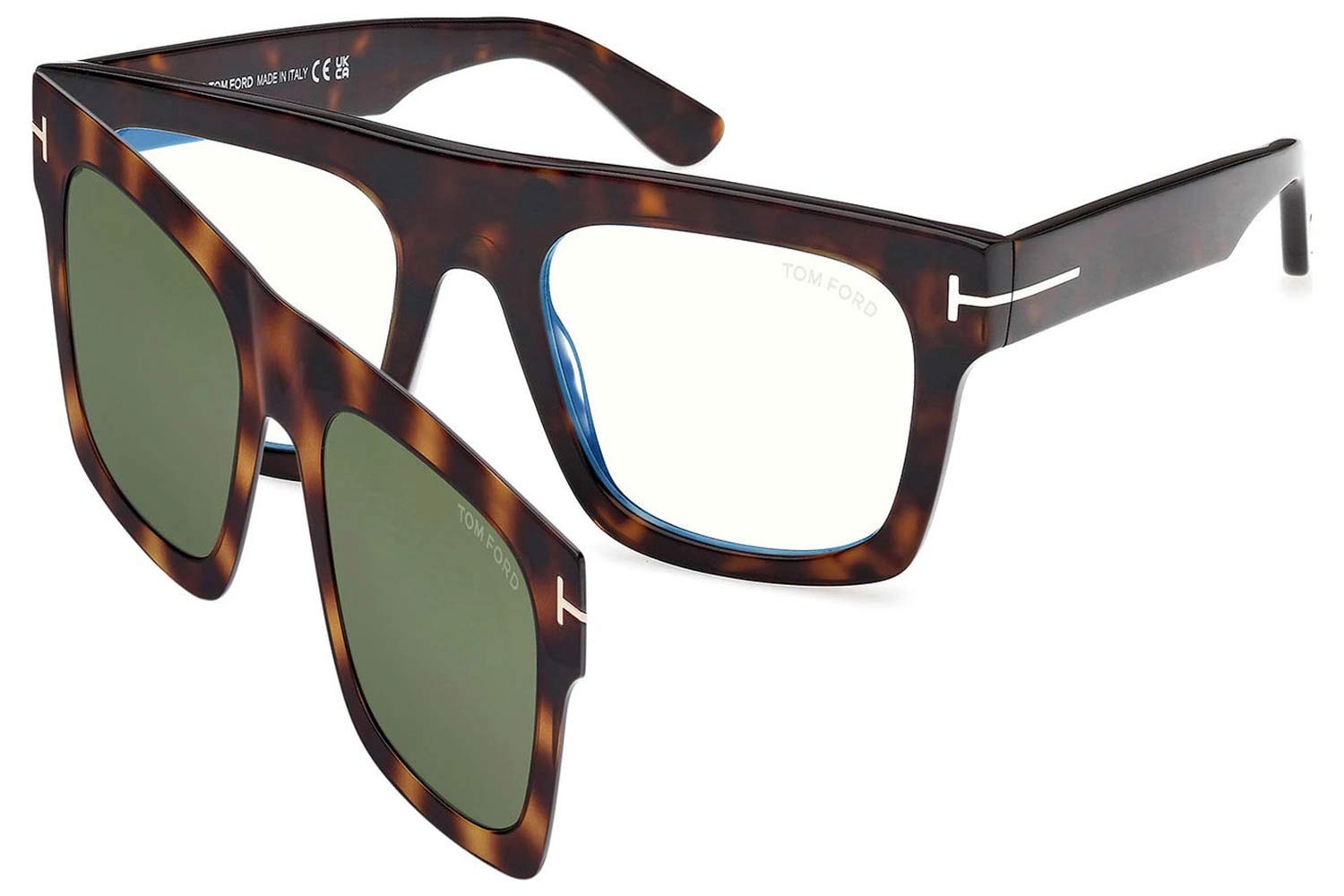 Tom Ford FT6068BV 052 size 53 Eyewear Price: 552,00