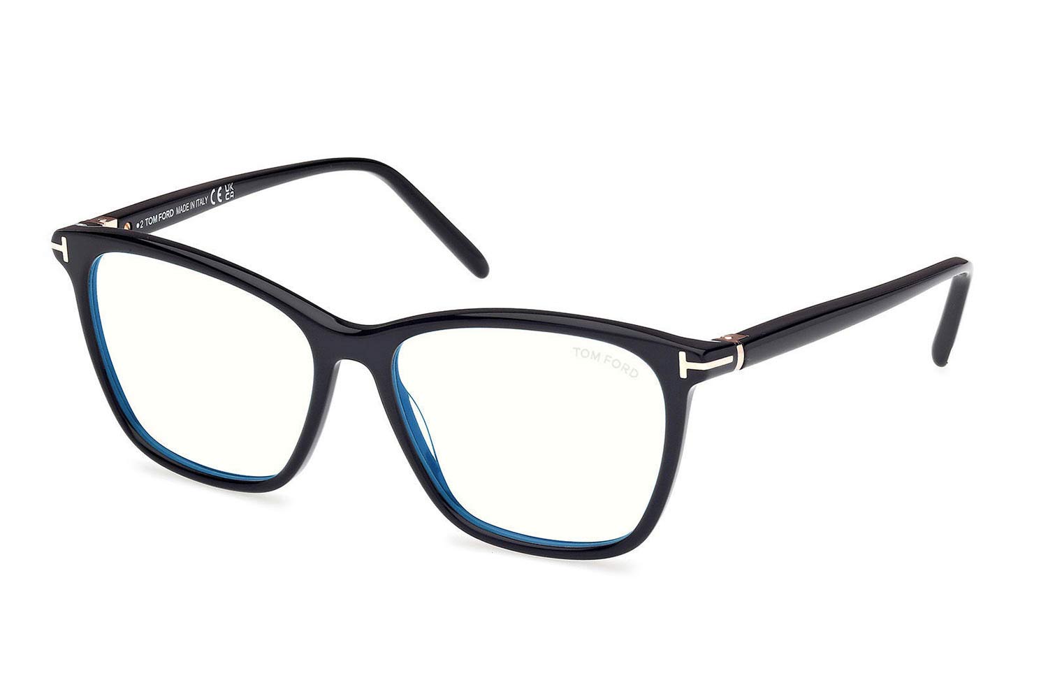 Tom Ford FT5989-B 001 size 55 Eyewear Price: 298,00