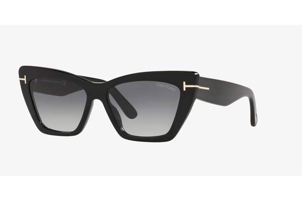 Tom-Ford FT0871-Wyatt 01B size 56 Sunglasses Price: 335,86