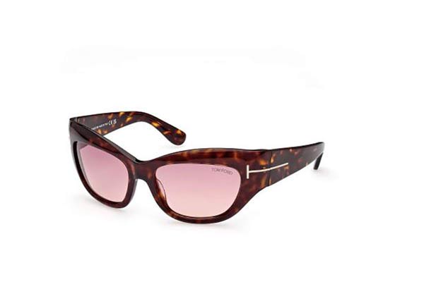 Tom-Ford FT1065-BRIANNA 52T size 55 Sunglasses Price: 296,08