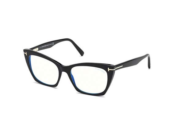 Tom Ford FT5709-B 001 size 54 Eyewear Price: 238,00