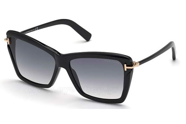 Tom-Ford TF849-Leah 01B size 64 Sunglasses Price: 299,99