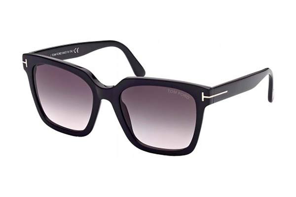 Tom-Ford FT0952S-SELBY 01B size 55 Sunglasses Price: 302,98