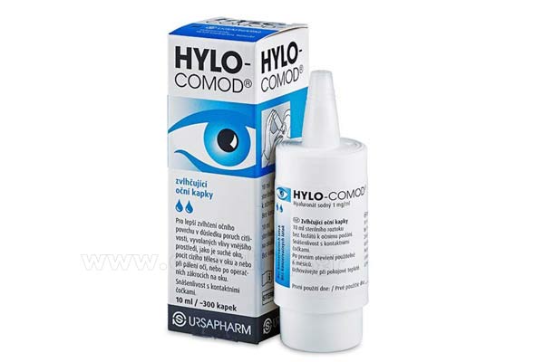 Contact lenses solutions cleaners  Upsapharm Hylo Comod 10ml  