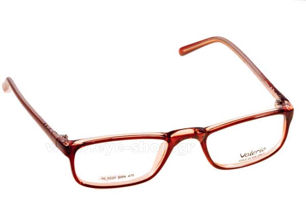 Valerio 0220 BRN size 50 Eyewear Price: 41,00