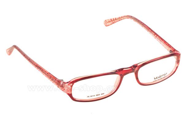 Valerio 0215 RED size 50 Eyewear Price: 50,00
