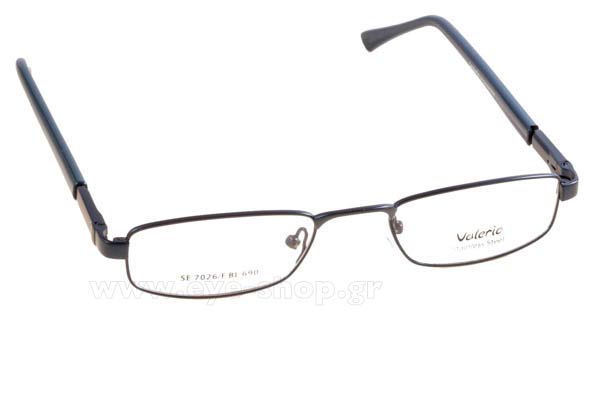 Valerio SE 7026F BLU size 51 Eyewear Price: 54,00