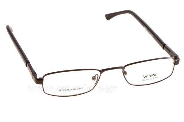 Valerio SE 7026F BLK size 51 Eyewear Price: 54,00