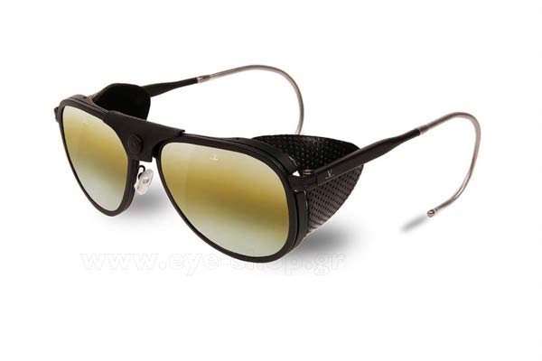 Vuarnet Vl2202 Altitude 0007 2136 Men's Sunglasses Black Size 60