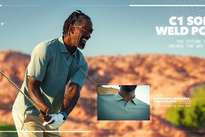 Lightweight prescription-ready golf glasses