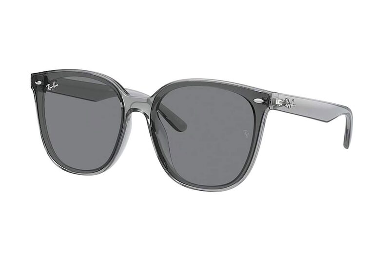 Ray-Ban 4423D in a grey transparent frame