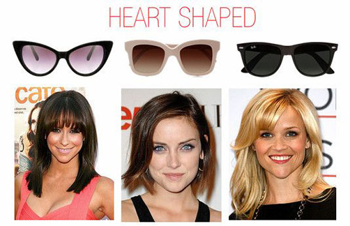 Heart-shaped face