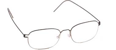 Titanium eyeglasses frame for business professionals