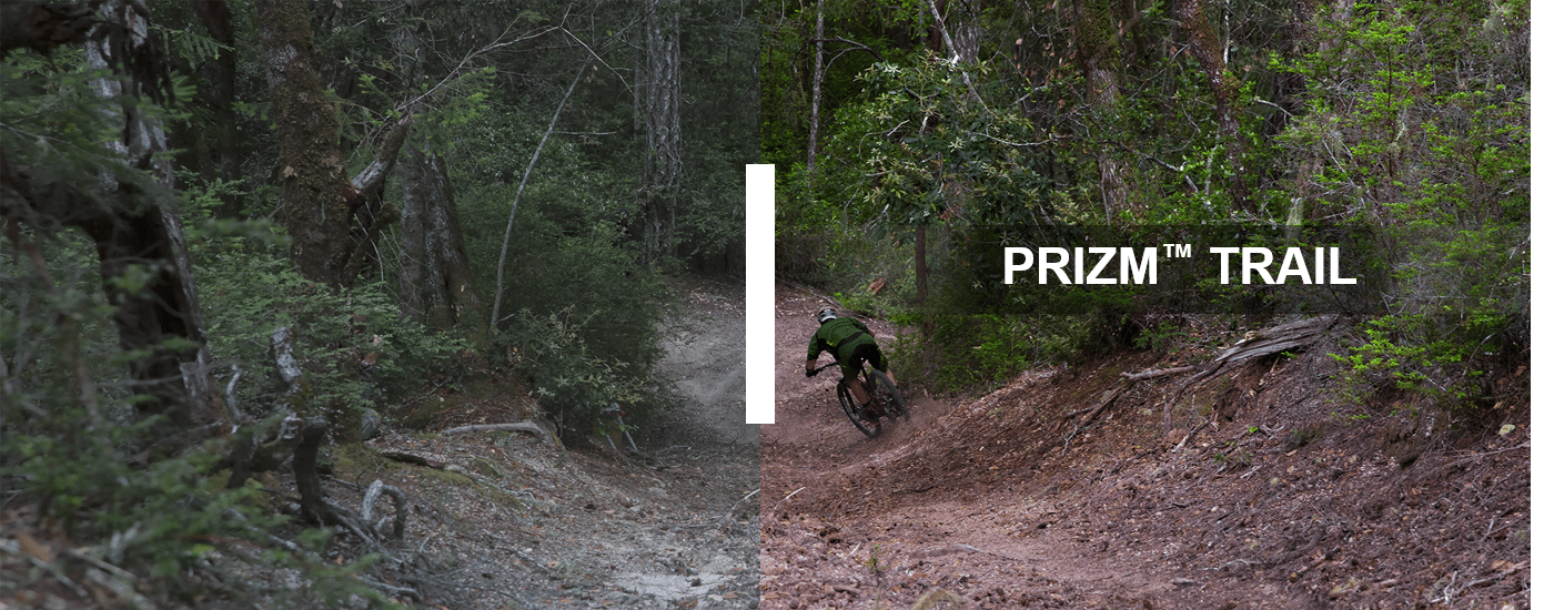 Oakley Prizm Trail, how you see
