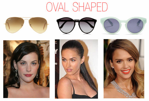 Oval face shape